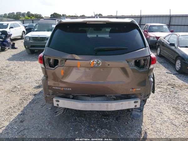 2019 TOYOTA HIGHLANDER LIMITED PLATINUM