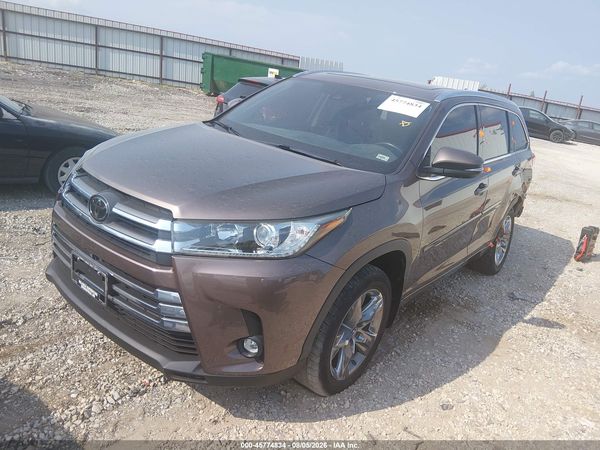 2019 TOYOTA HIGHLANDER LIMITED PLATINUM