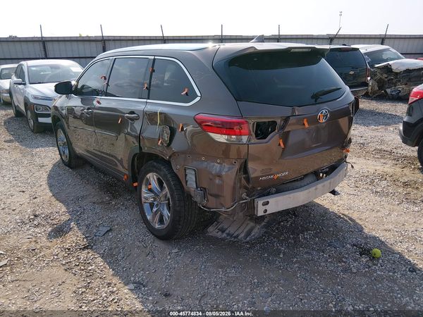 2019 TOYOTA HIGHLANDER LIMITED PLATINUM
