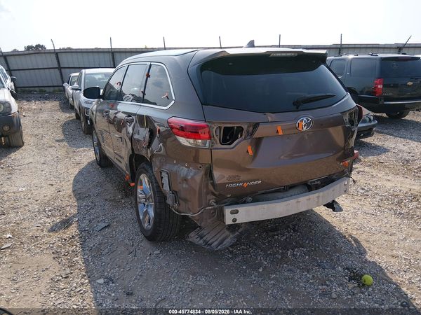 2019 TOYOTA HIGHLANDER LIMITED PLATINUM
