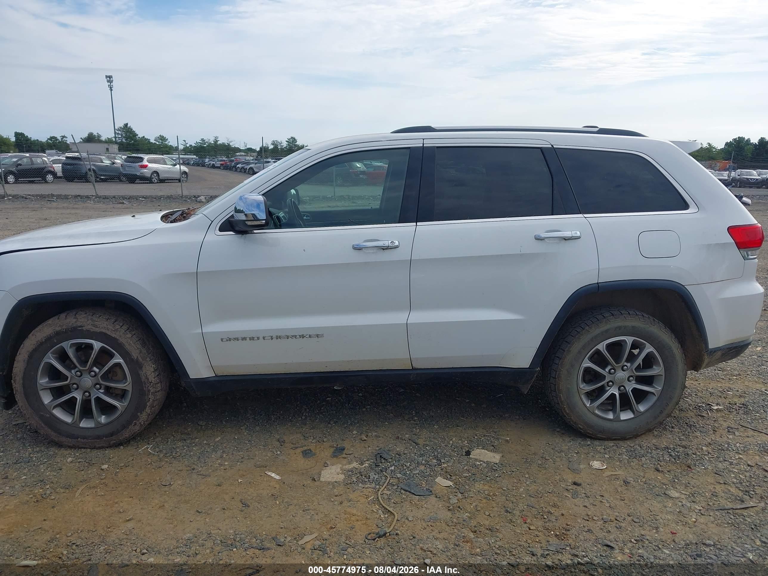 2016 JEEP GRAND CHEROKEE LIMITED