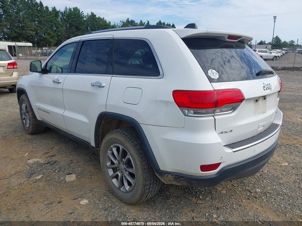 2016 JEEP GRAND CHEROKEE LIMITED