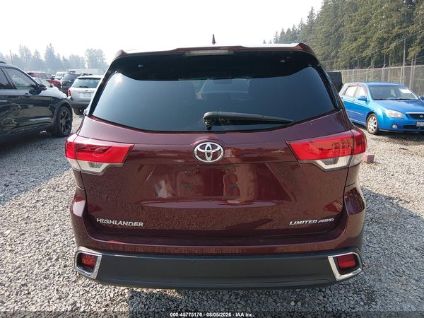 2018 TOYOTA HIGHLANDER LIMITED PLATINUM