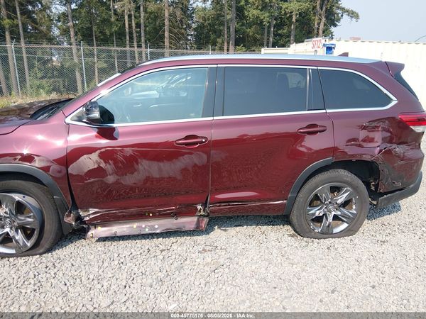 2018 TOYOTA HIGHLANDER LIMITED PLATINUM