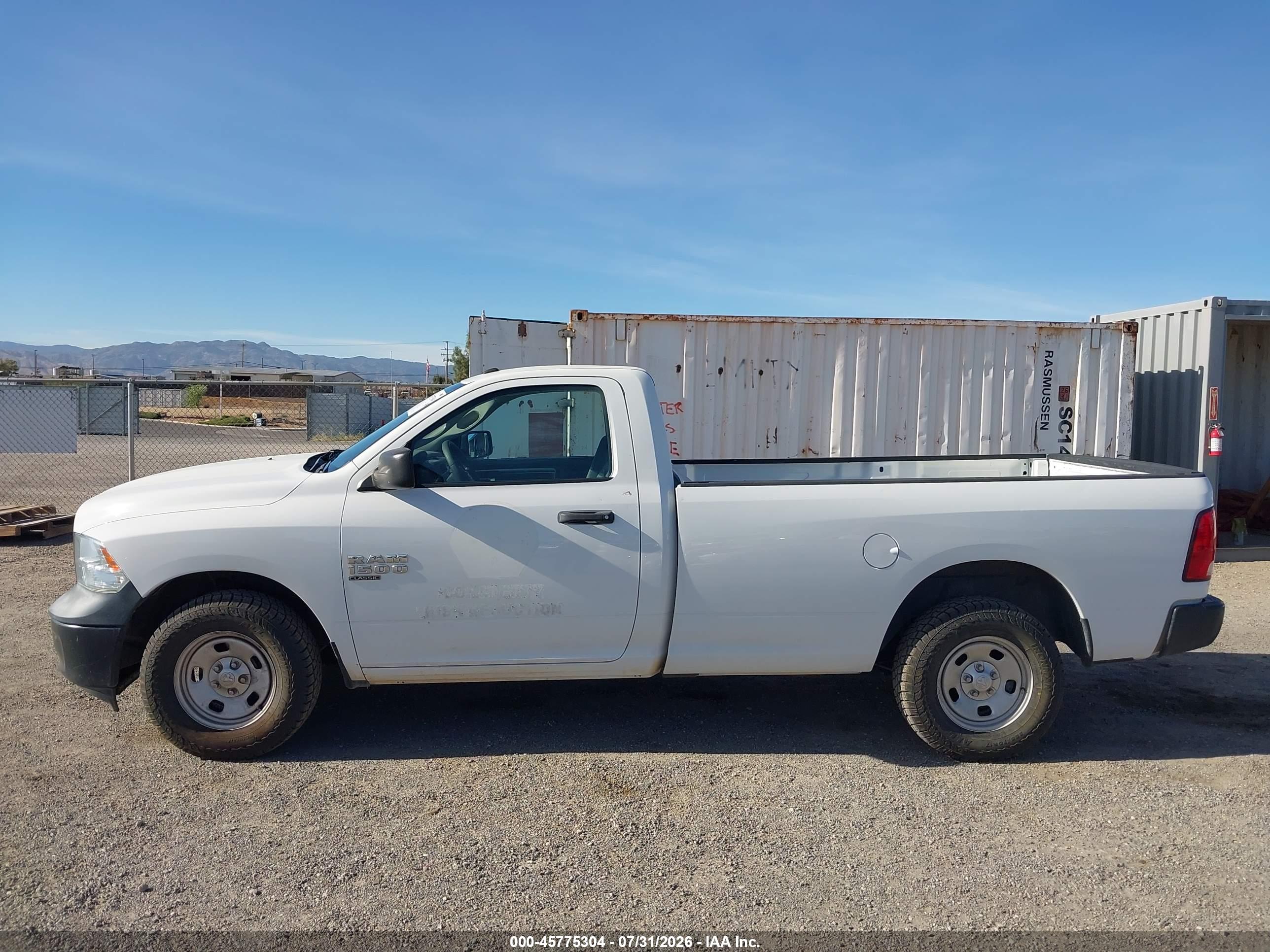 2019 RAM 1500 CLASSIC TRADESMAN  4X2 8' BOX