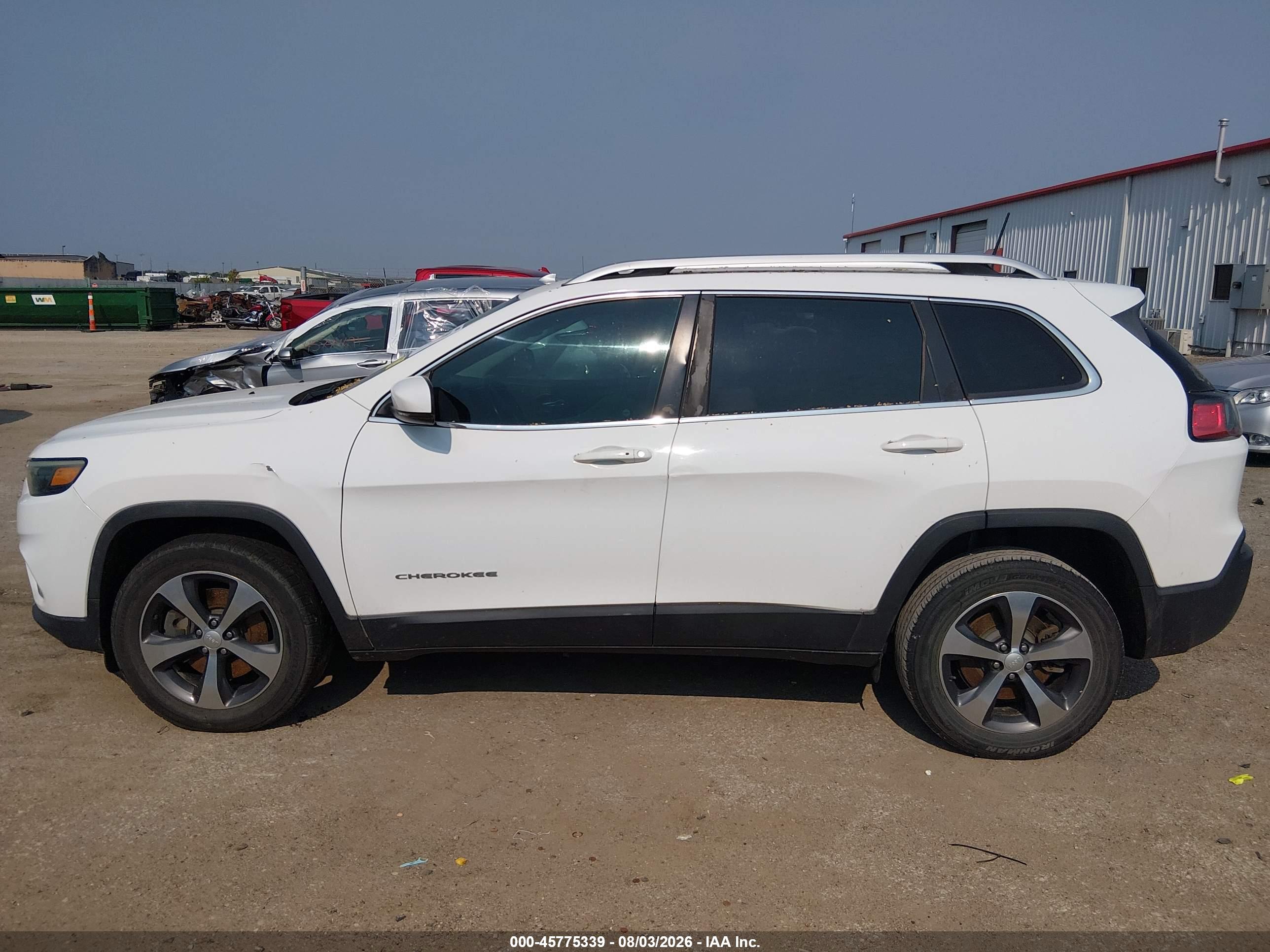 2019 JEEP CHEROKEE LIMITED 4X4