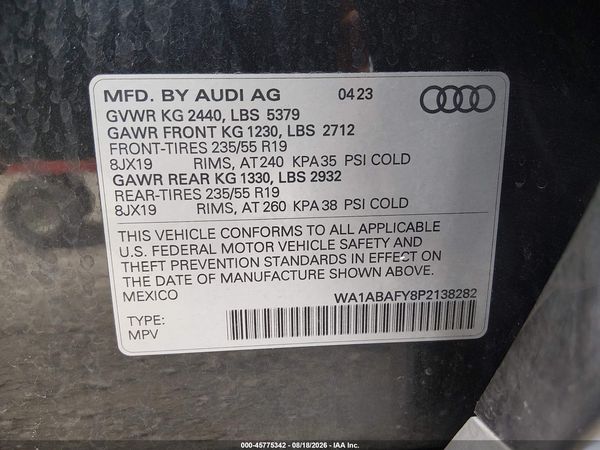 2023 AUDI Q5
