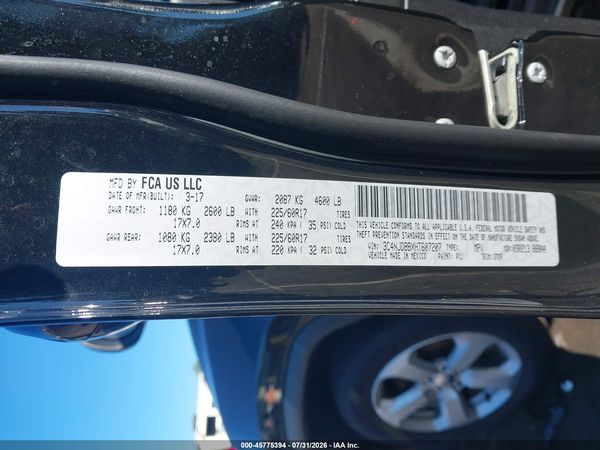 2017 JEEP NEW COMPASS LATITUDE 4X4