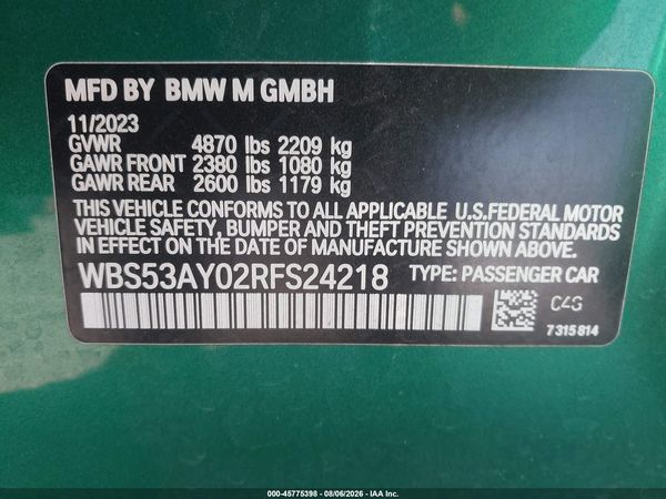 2024 BMW M3