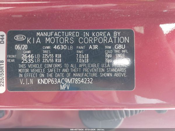 2021 KIA SPORTAGE S