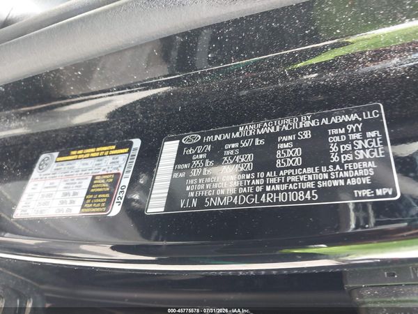 2024 HYUNDAI SANTA FE LIMITED
