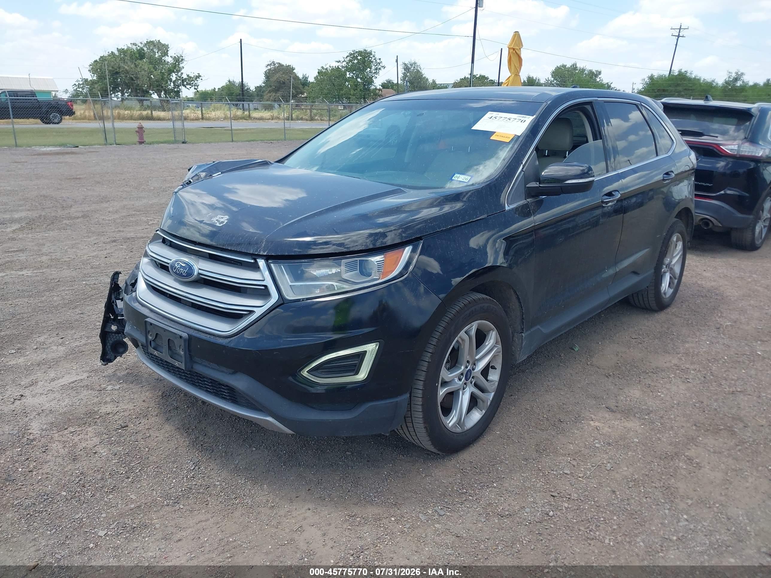 2017 FORD EDGE TITANIUM — I2
