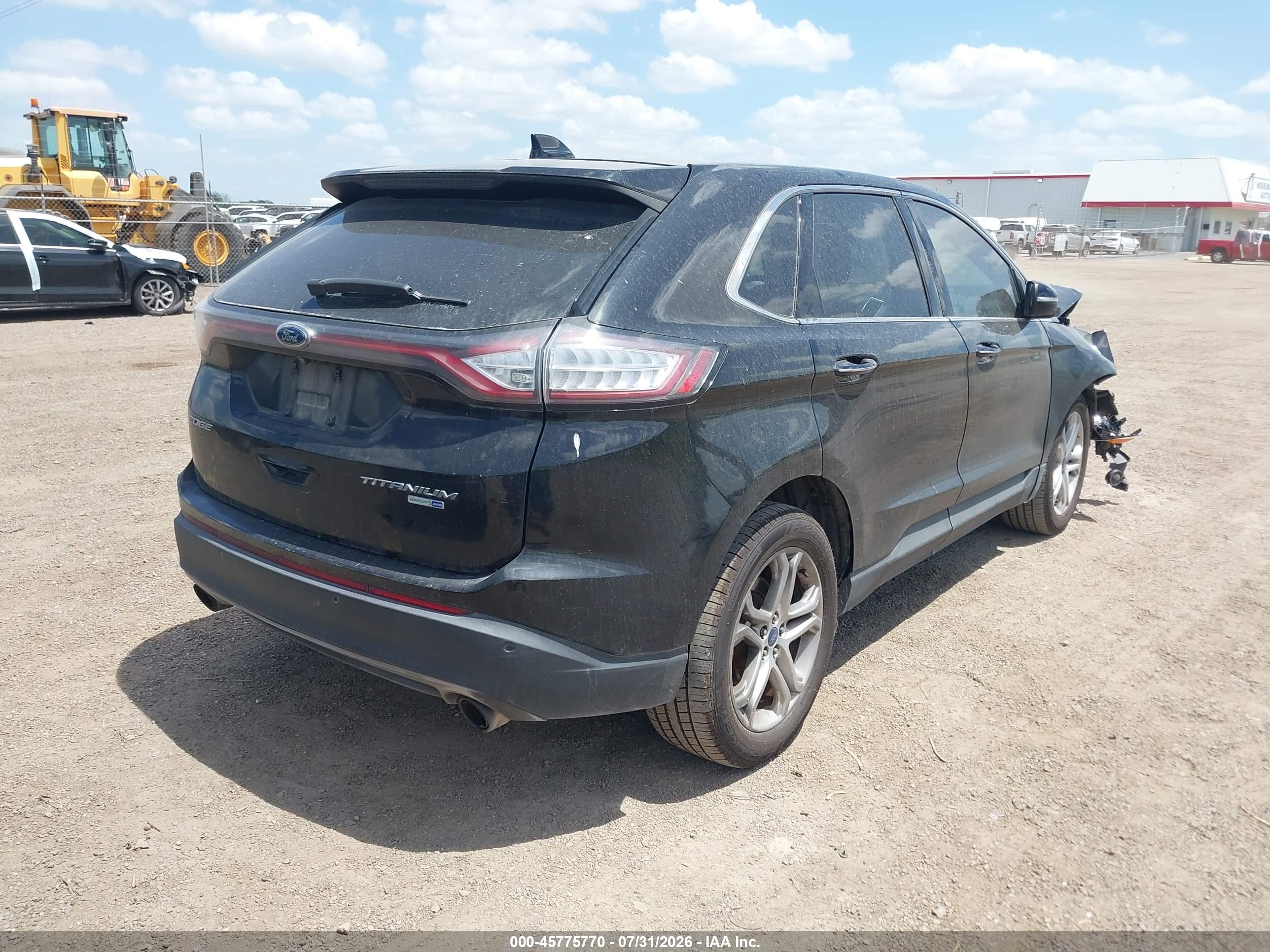 2017 FORD EDGE TITANIUM — I4