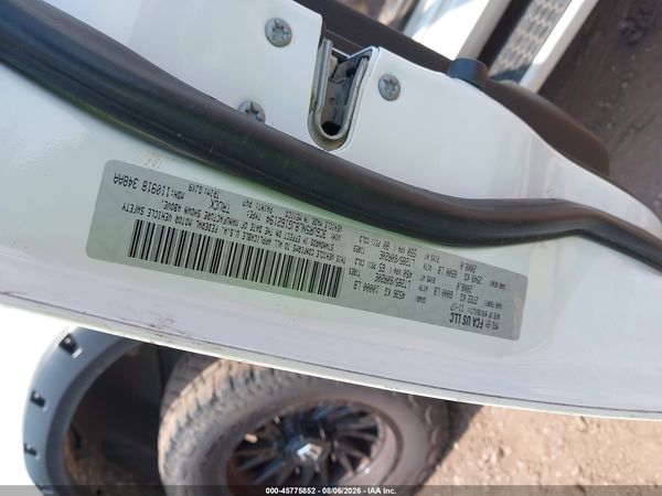2018 RAM 2500 LARAMIE  4X4 6'4 BOX