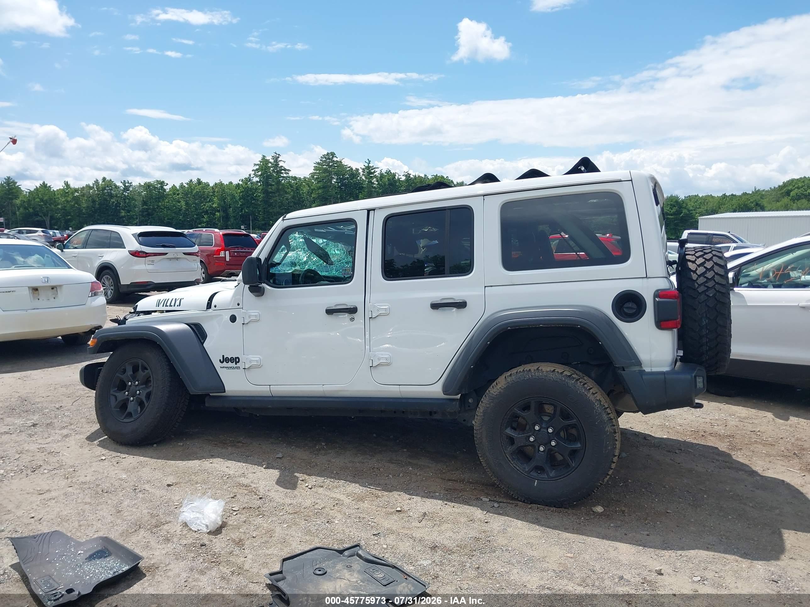 2021 JEEP WRANGLER UNLIMITED WILLYS 4X4