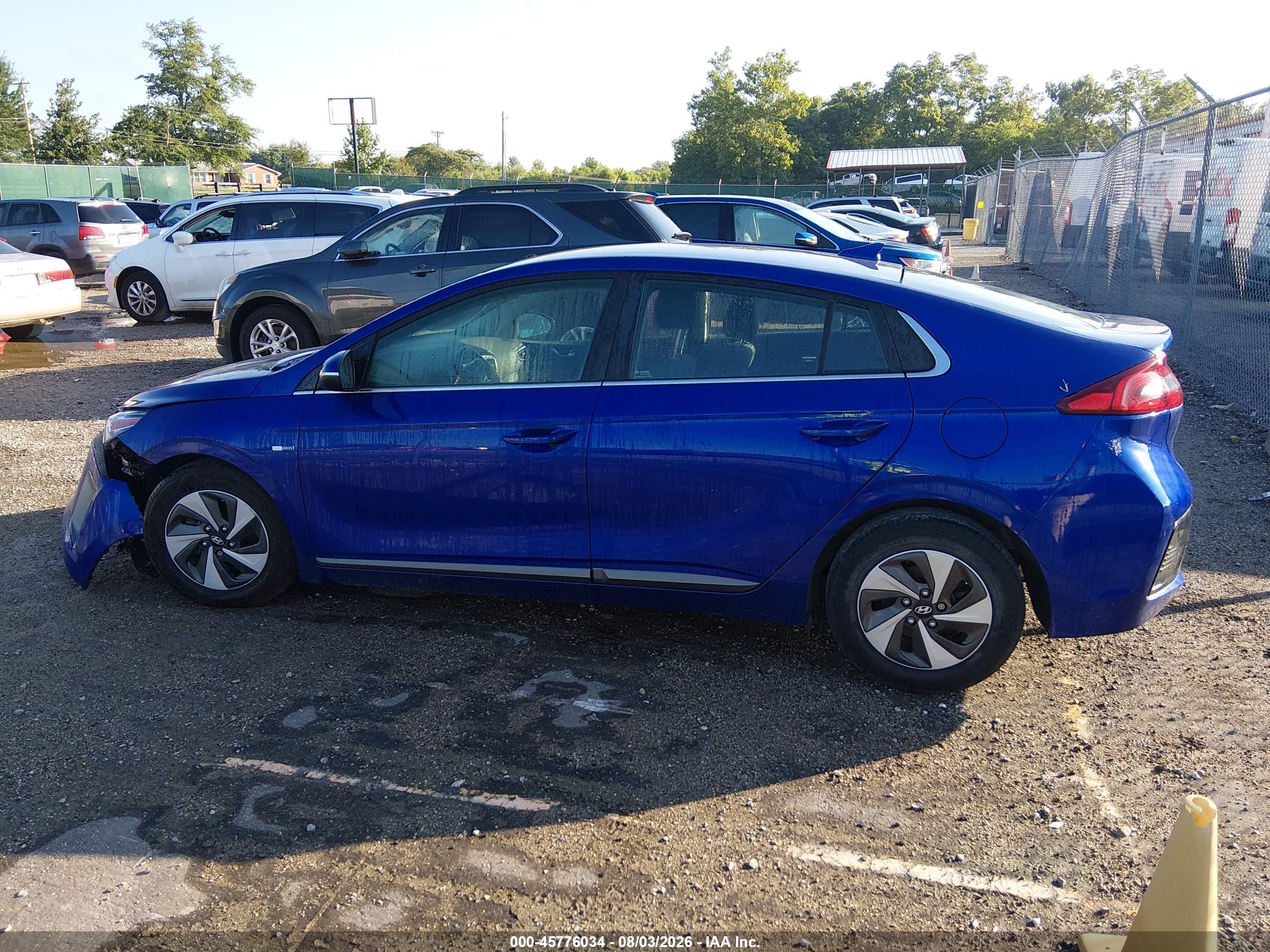 2019 HYUNDAI IONIQ HYBRID SEL