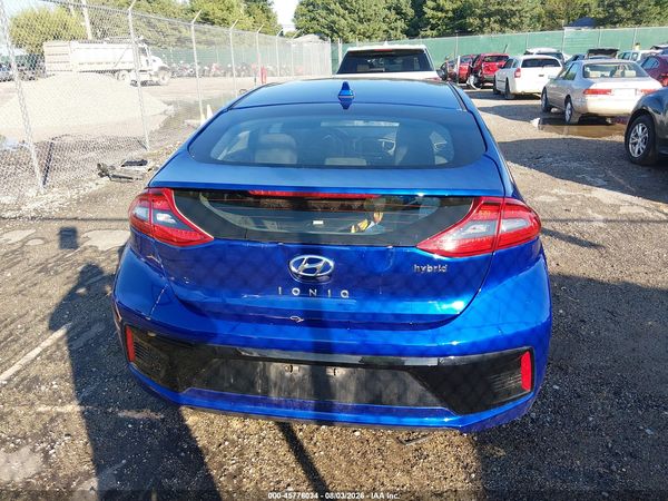 2019 HYUNDAI IONIQ HYBRID SEL