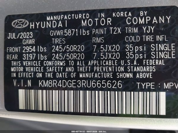 2024 HYUNDAI PALISADE SEL