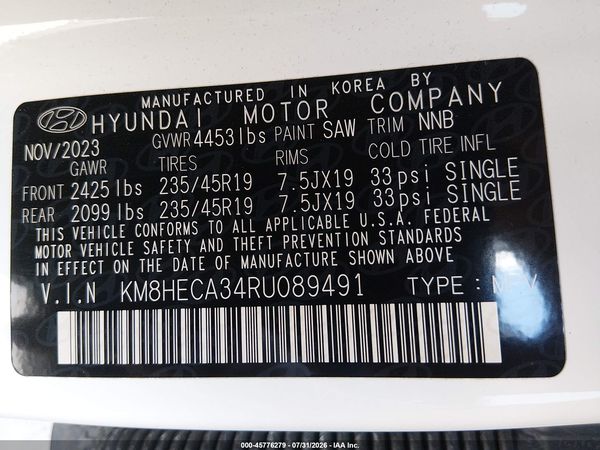 2024 HYUNDAI KONA LIMITED