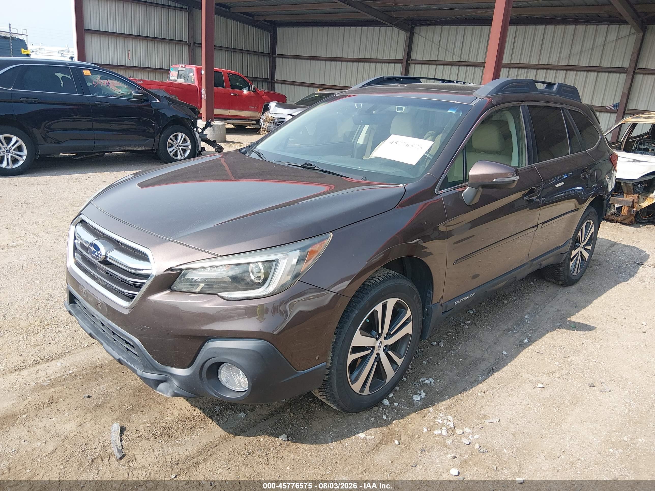 2019 SUBARU OUTBACK 2.5I LIMITED — I2