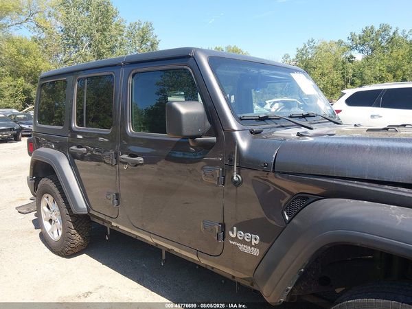 2018 JEEP WRANGLER UNLIMITED SPORT 4X4