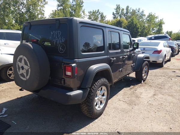 2018 JEEP WRANGLER UNLIMITED SPORT 4X4
