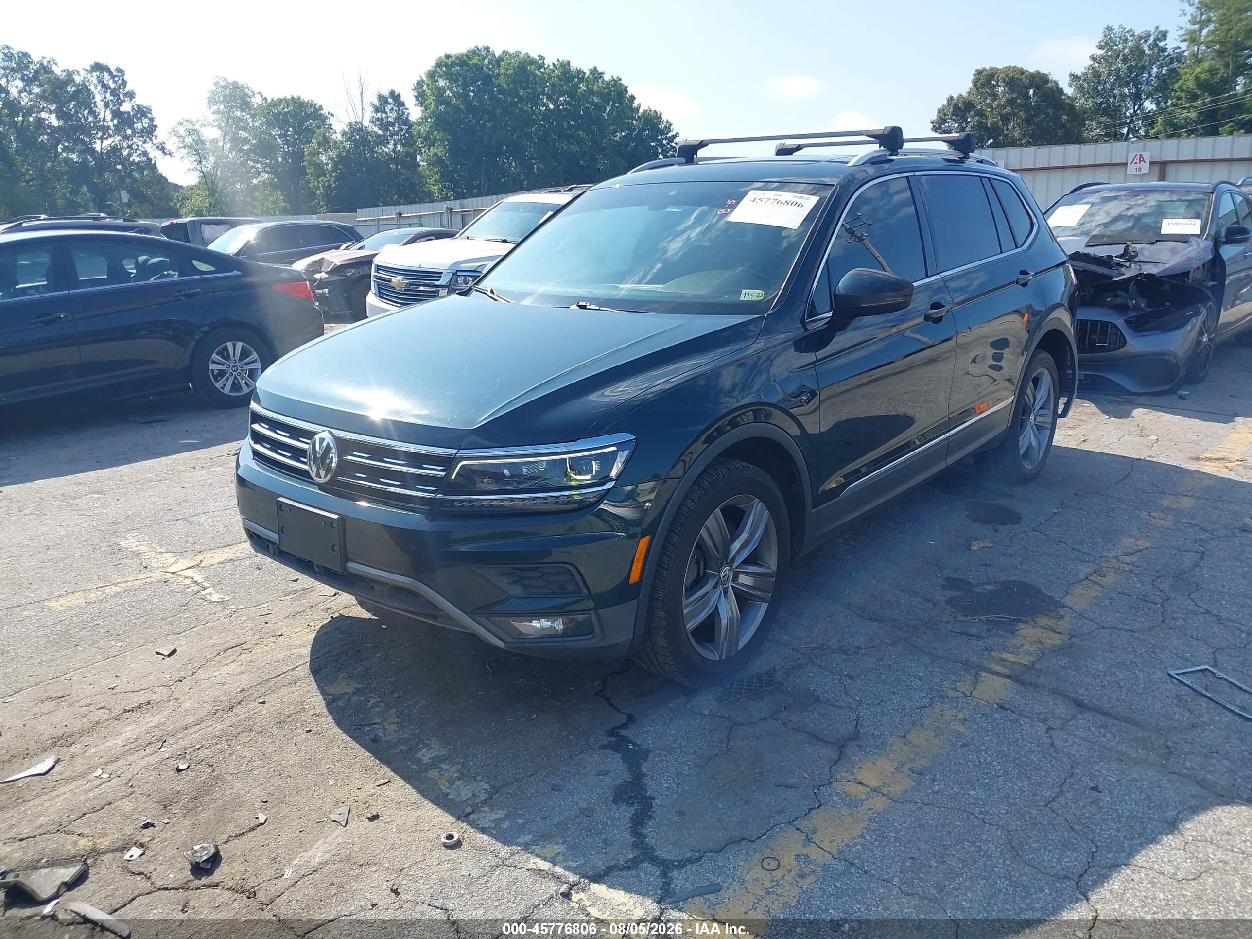 2018 VOLKSWAGEN TIGUAN 2.0T SEL PREMIUM — I2