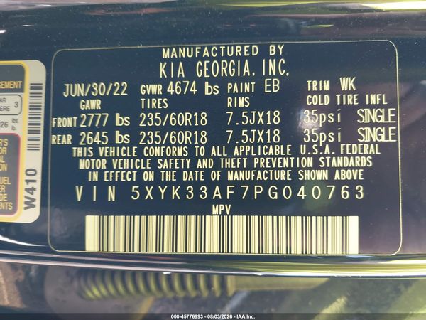2023 KIA SPORTAGE EX