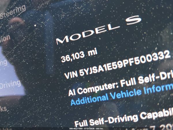 2023 TESLA MODEL S