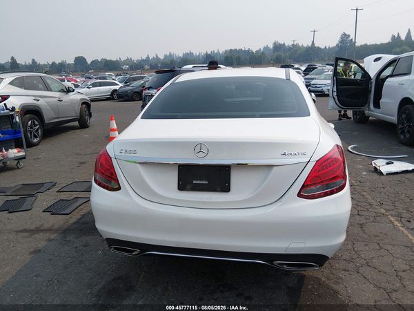 2015 MERCEDES-BENZ C 300 4MATIC