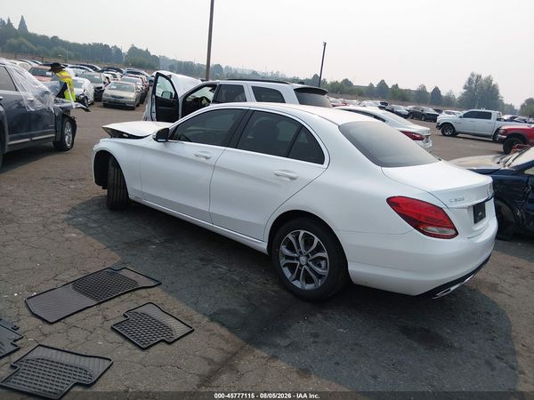 2015 MERCEDES-BENZ C 300 4MATIC