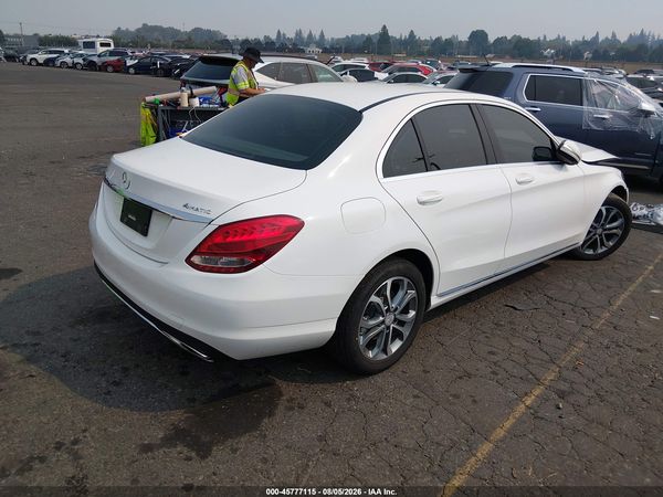 2015 MERCEDES-BENZ C 300 4MATIC