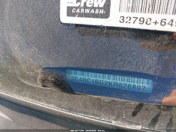 2019 CHRYSLER PACIFICA TOURING L