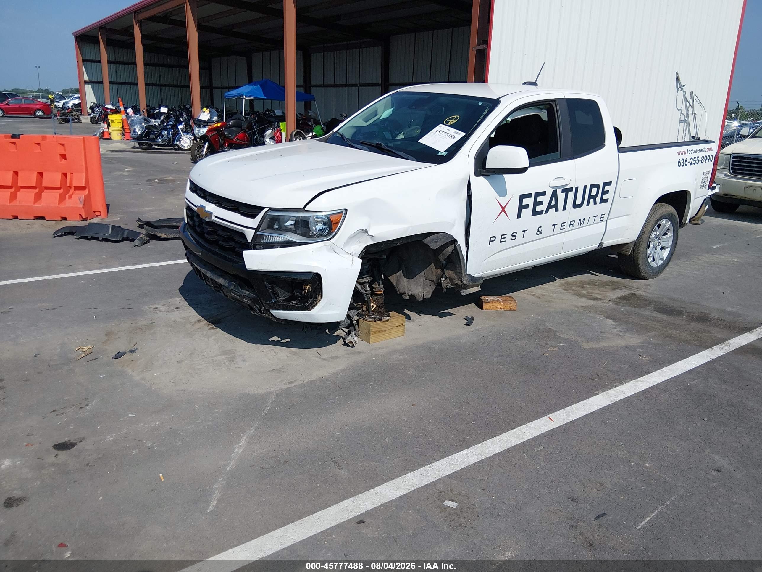 2021 CHEVROLET COLORADO 2WD  LONG BOX LT — I2