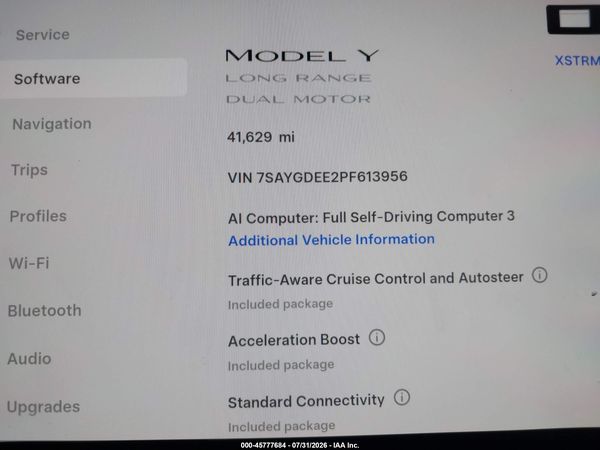 2023 TESLA MODEL Y