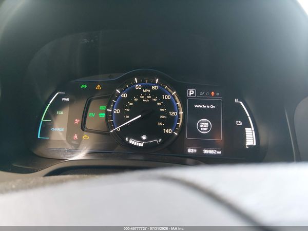 2019 HYUNDAI IONIQ HYBRID BLUE