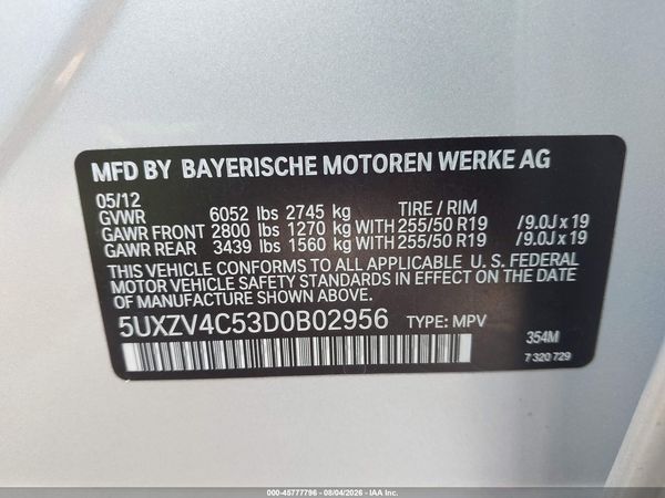 2013 BMW X5