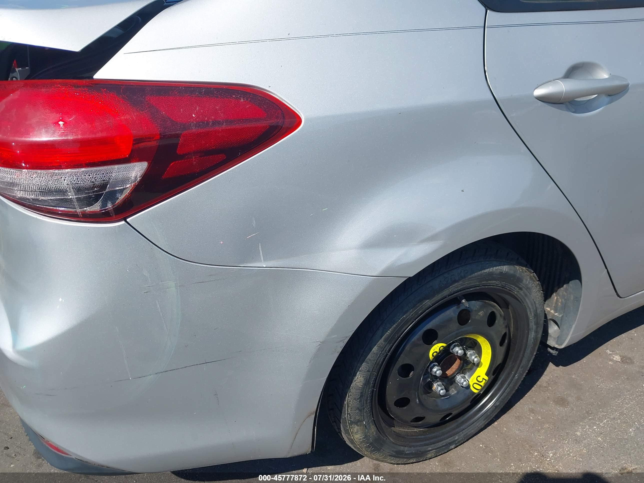 2017 KIA FORTE LX
