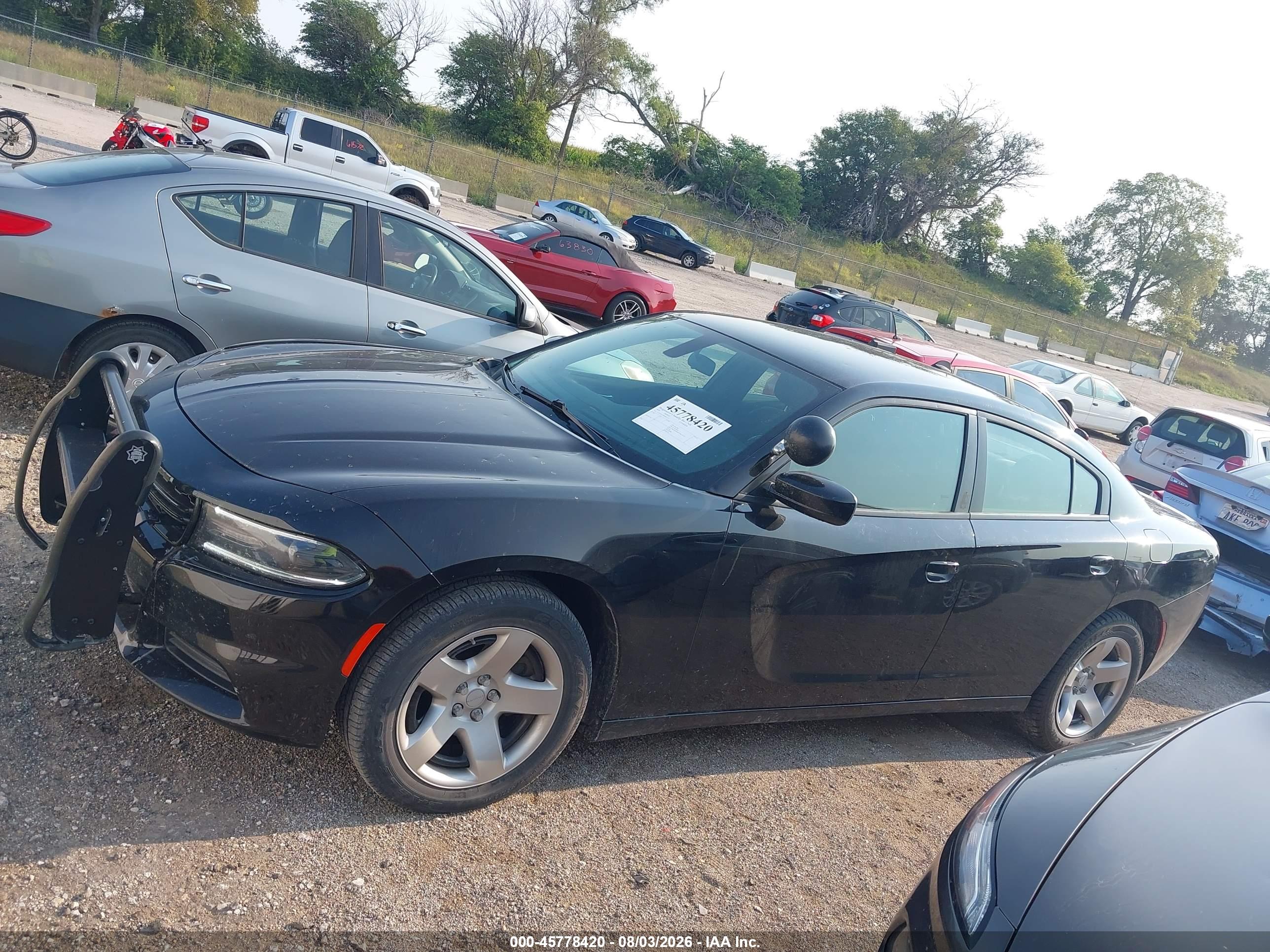 2019 DODGE CHARGER POLICE RWD