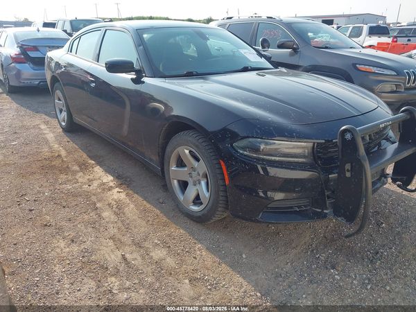 2019 DODGE CHARGER POLICE RWD