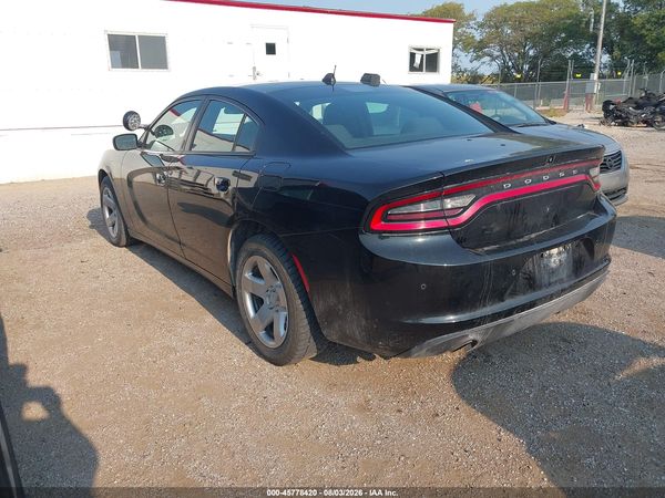 2019 DODGE CHARGER POLICE RWD