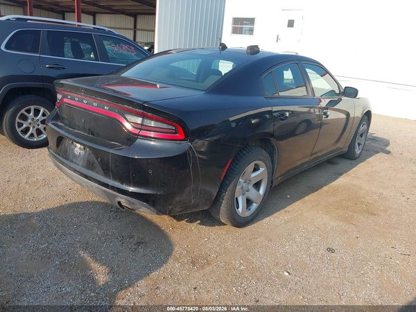 2019 DODGE CHARGER POLICE RWD