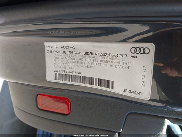 2018 AUDI A4