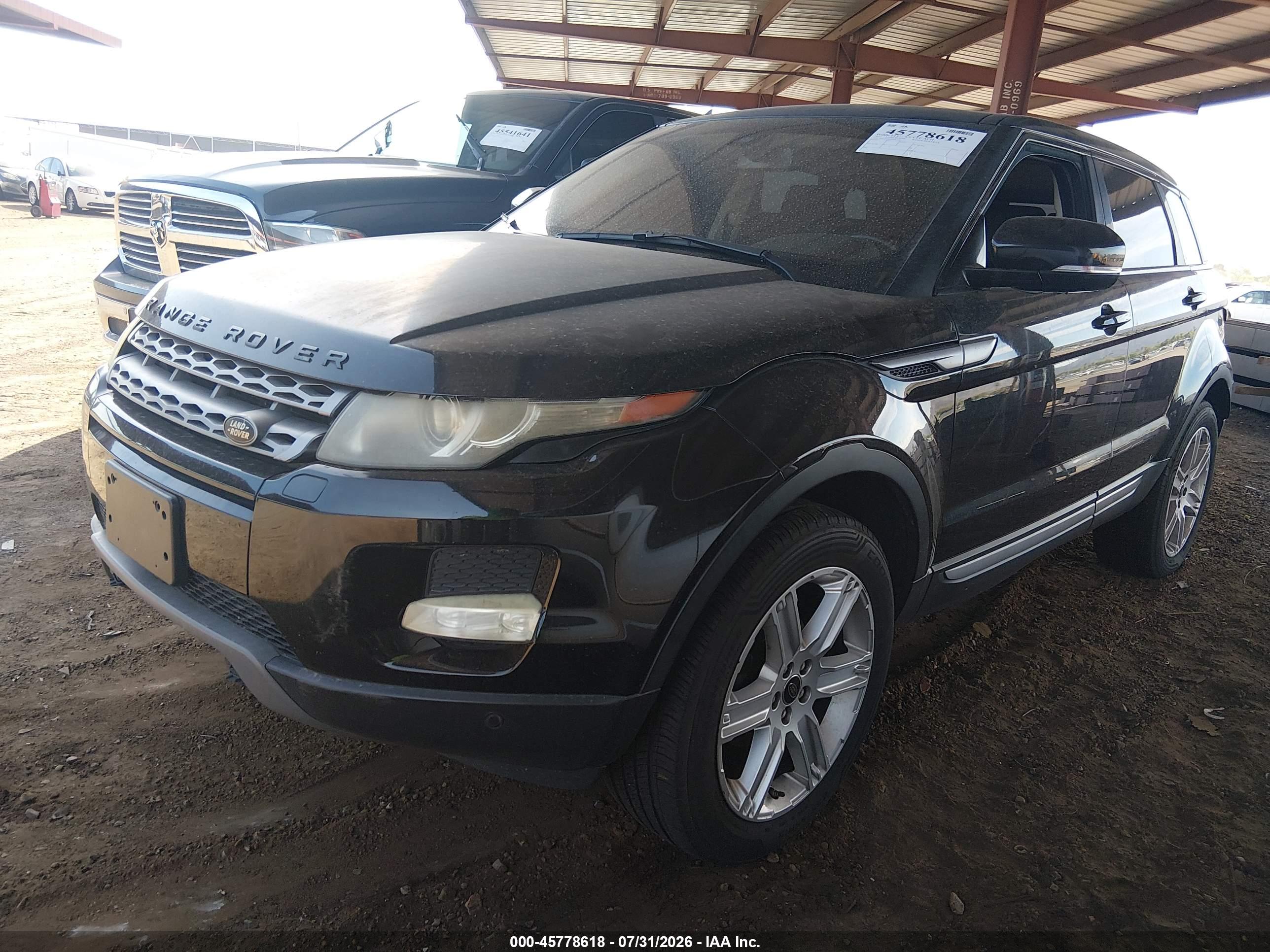 2013 LAND ROVER RANGE ROVER EVOQUE PURE