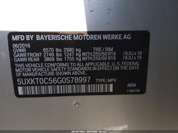 2016 BMW X5 EDRIVE XDRIVE40E