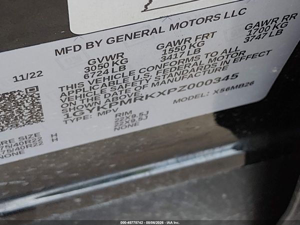 2023 CADILLAC LYRIQ RWD LUXURY