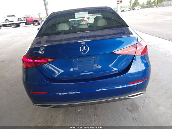 2022 MERCEDES-BENZ C 300 SEDAN