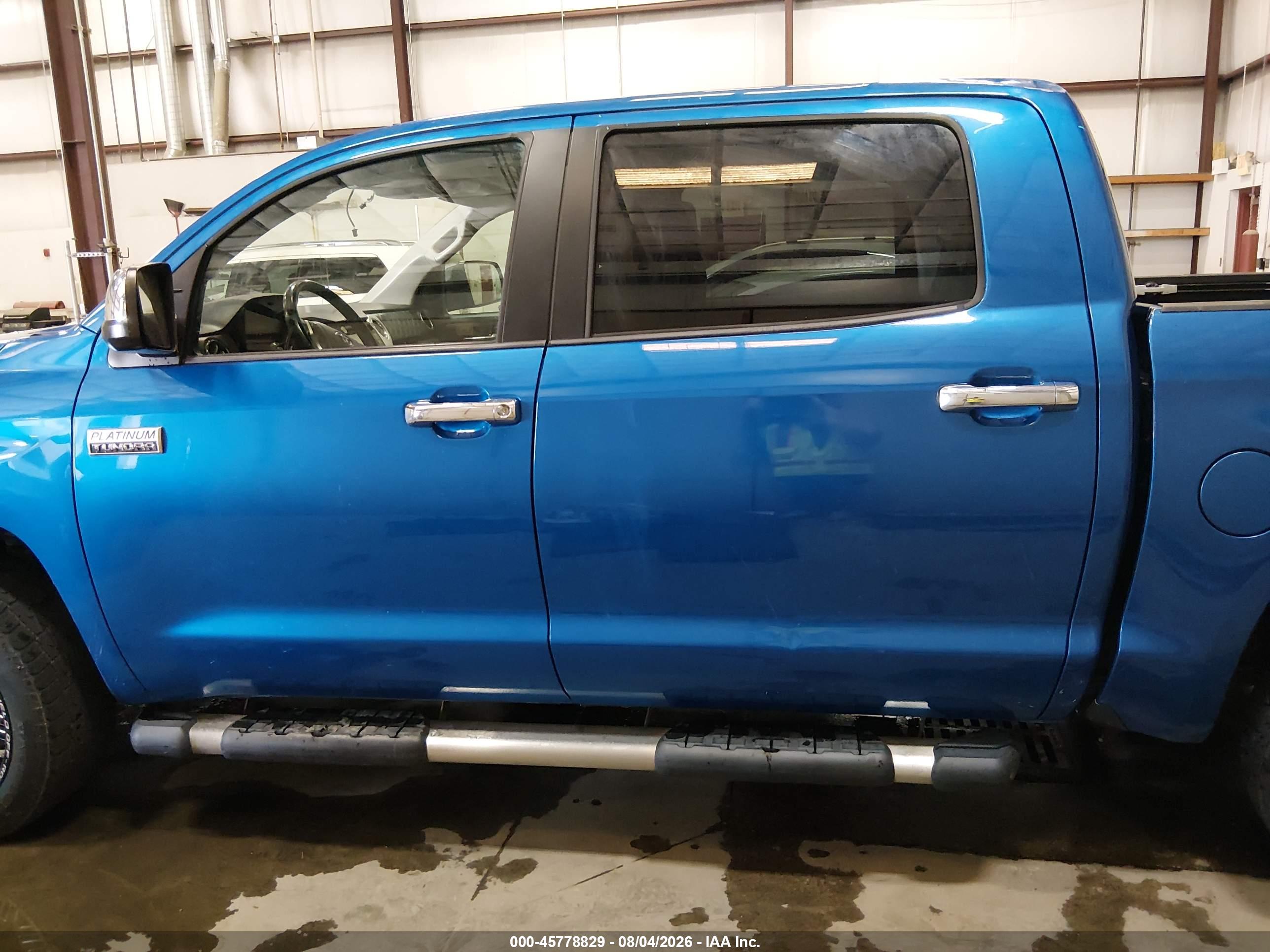 2018 TOYOTA TUNDRA PLATINUM 5.7L V8