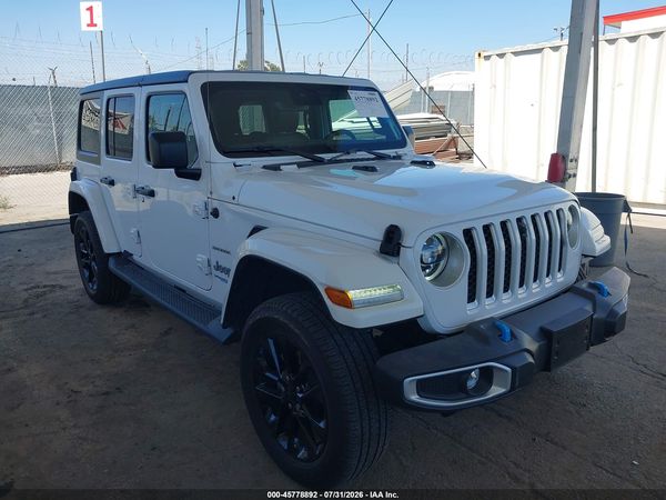 2022 JEEP WRANGLER 4XE UNLIMITED SAHARA 4X4