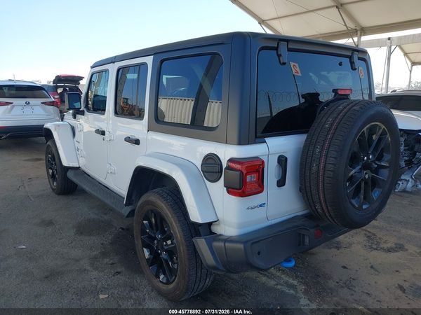2022 JEEP WRANGLER 4XE UNLIMITED SAHARA 4X4
